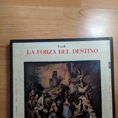 Discos de vinilo: ESTUCHE 4 LP'S VERDI. LA FORZA DEL DESTINO