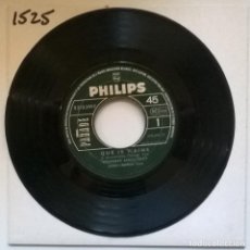 Discos de vinilo: JOHNNY HALLYDAY. QUE JE T'AIME/ VOYAGE AU PAYS DES VIVANTS. PHILIPS, FRANCE 1969 SINGLE. Lote 314659063