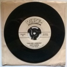 Discos de vinilo: DAVE JOHNSON. TEEN-AGE JAMBOREE/ ANGEL OF MINE. APT, USA 1960 SINGLE. Lote 314663253