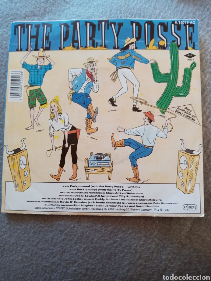 Discos de vinilo: Stock Aitken Waterman-packjammed..disco vinilo single - Foto 2