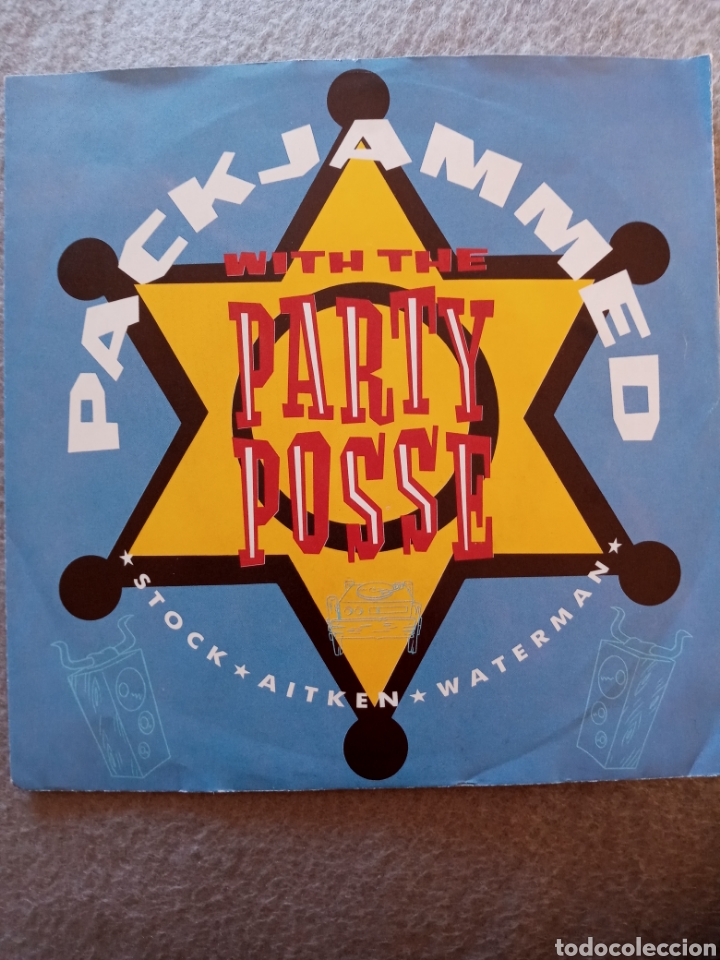 Discos de vinilo: Stock Aitken Waterman-packjammed..disco vinilo single - Foto 1