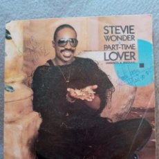Discos de vinilo: STEVIE WONDER-PART TIME LOVER..DISCO VINILO SINGLE. Lote 314686303