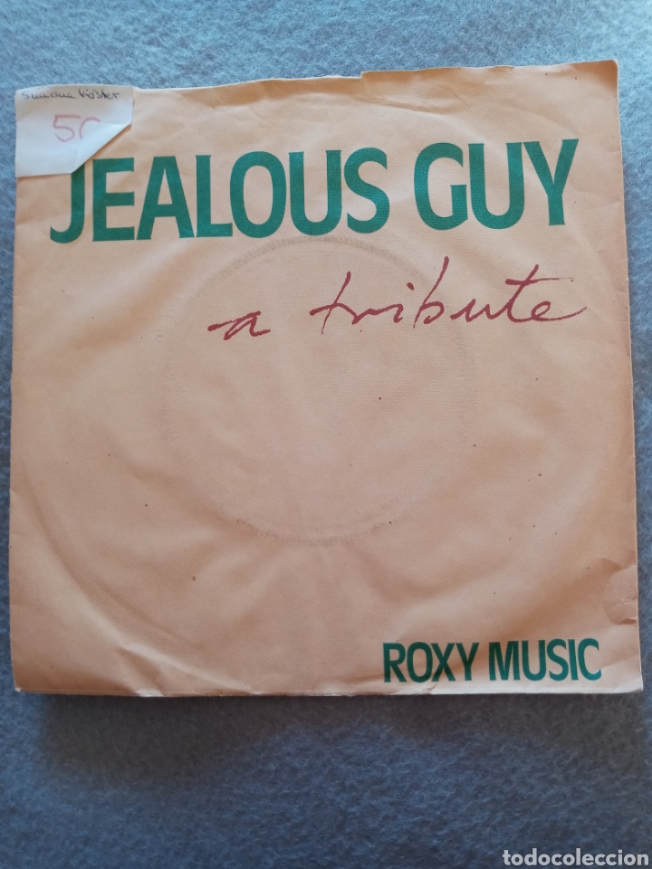 Discos de vinilo: Roxy Music-jealous guy..disco vinilo single - Foto 1