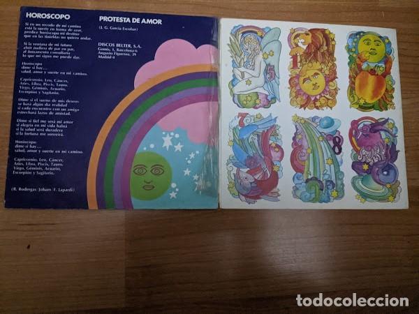 Discos de vinilo: SINGLE MANOLO ESCOBAR. HOR&Oacute;SCOPO - Foto 2