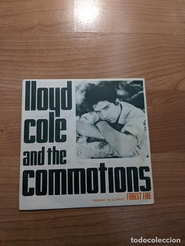 Discos de vinilo: SINGLE LLOYD COLE AND THE COMMOTION. FOREST FIRE - Foto 1