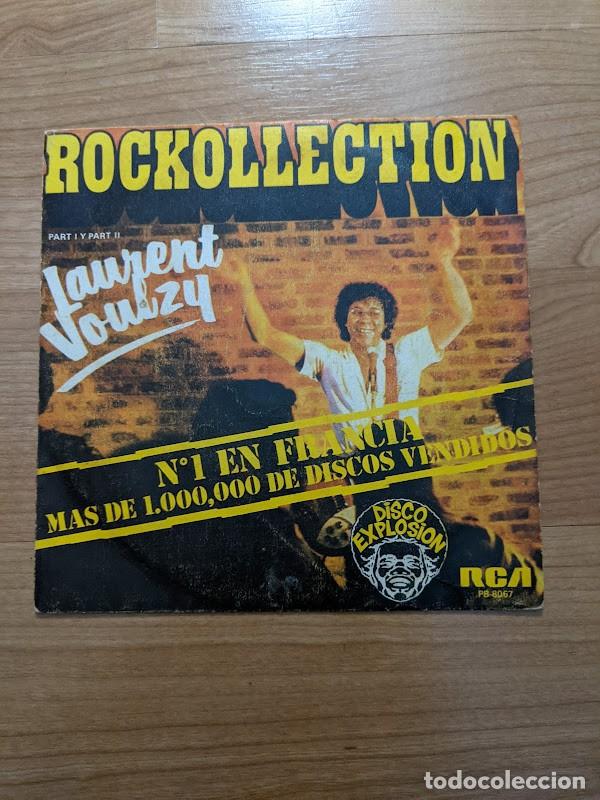 Discos de vinilo: SINGLE LAURENT VOULZI. ROCKOLLECTION - Foto 1
