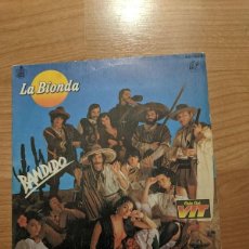 Discos de vinilo: SINGLE LA BIONDA. BANDIDO. Lote 314705033