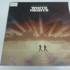 Discos de vinilo: WHITE NIGHTS/THE ORIGINAL MOTION PICTURE SOUNDTRACK-LOU REED-ROBERT PLANT/VINILO.. Lote 314705353