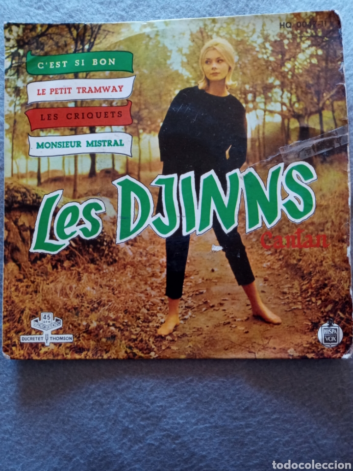 Discos de vinilo: Les Djinns-cest si bon+3..disco vinilo EP - Foto 1