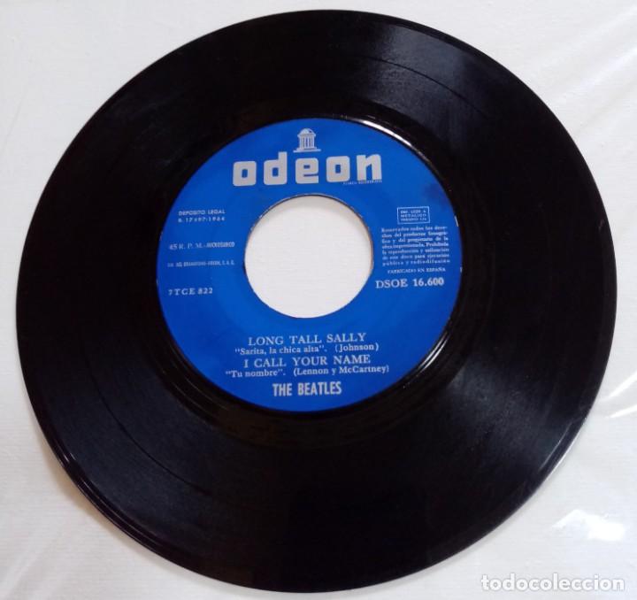 Discos de vinilo: THE BEATLES-LONG TALL SALLY+3-ODEON DSOE 16.600 - Foto 3