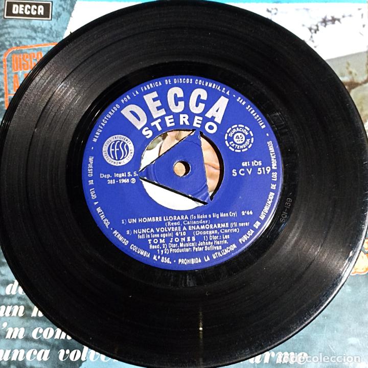 Discos de vinilo: SINGLE TOM JONES - DELILAH - DECCA 1968 - Foto 4