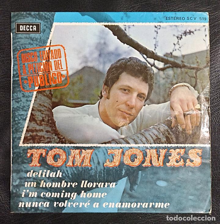 Discos de vinilo: SINGLE TOM JONES - DELILAH - DECCA 1968 - Foto 1