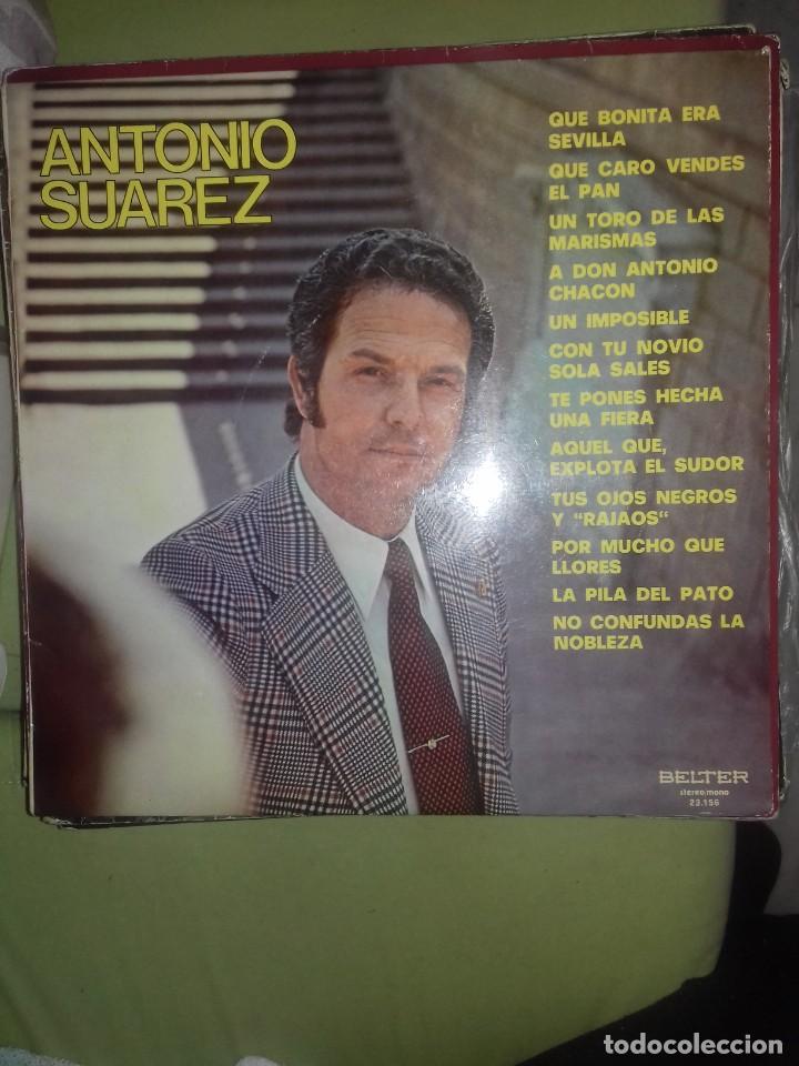Discos de vinilo: Antonio Su&aacute;rez -Antonio suarez - Foto 1