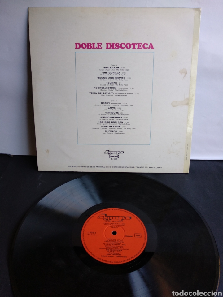 Discos de vinilo: *DOBLE DISCOTECA, OLIMPO, 1977 A3 - Foto 2