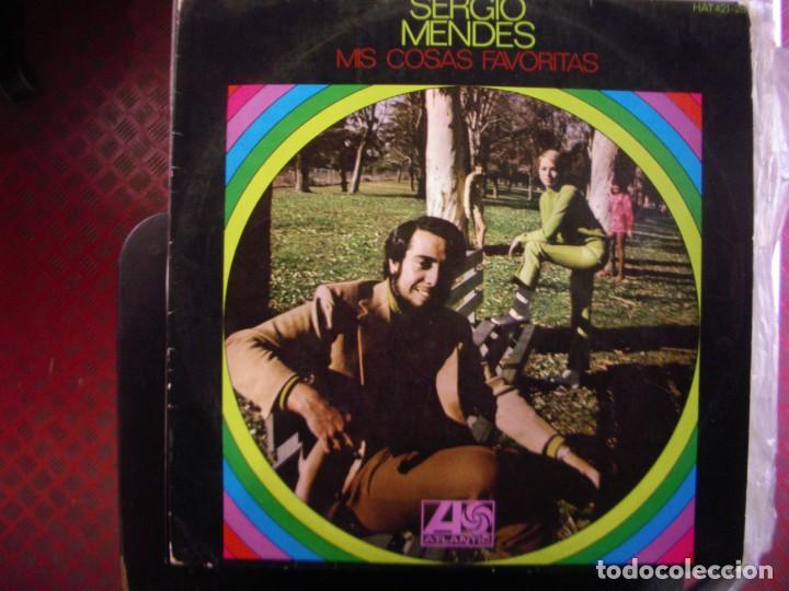 Vinyl records: SERGIO MENDES- MIS COSAS FAVORITAS. LP