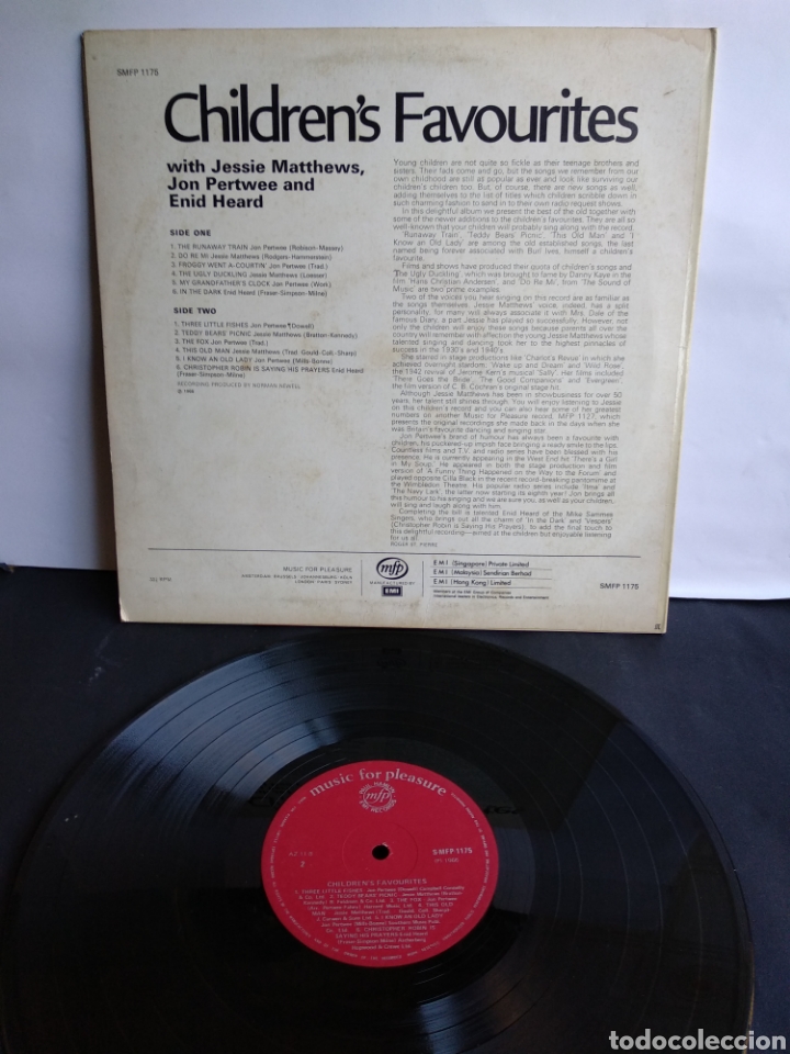 Discos de vinilo: *CHILDRENS, FAVOURITES, EMI, 1966 A3 - Foto 2