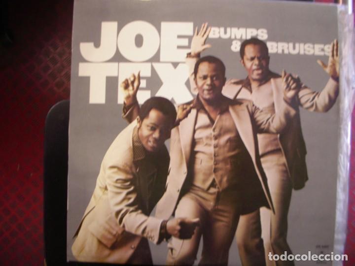Discos de vinilo: JOE TEX- BUMPS & BRUISES. LP - Foto 1