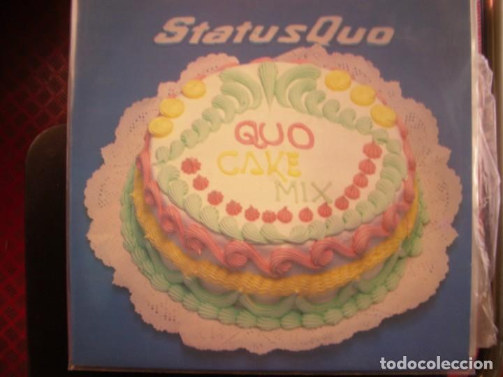 Discos de vinilo: STATUS QUO- QUO CAKE MIX. MAXISINGLE - Foto 1
