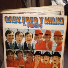 Discos de vinilo: GABY, FOFO, MILIKI Y FOFITO, HABIA UNA VEZ UN CIRCO, EMILIO ARAGON . MOVIEPLAY 1974. Lote 314766703