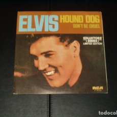 Discos de vinilo: ELVIS SINGLE HOUND DOG. Lote 314783938