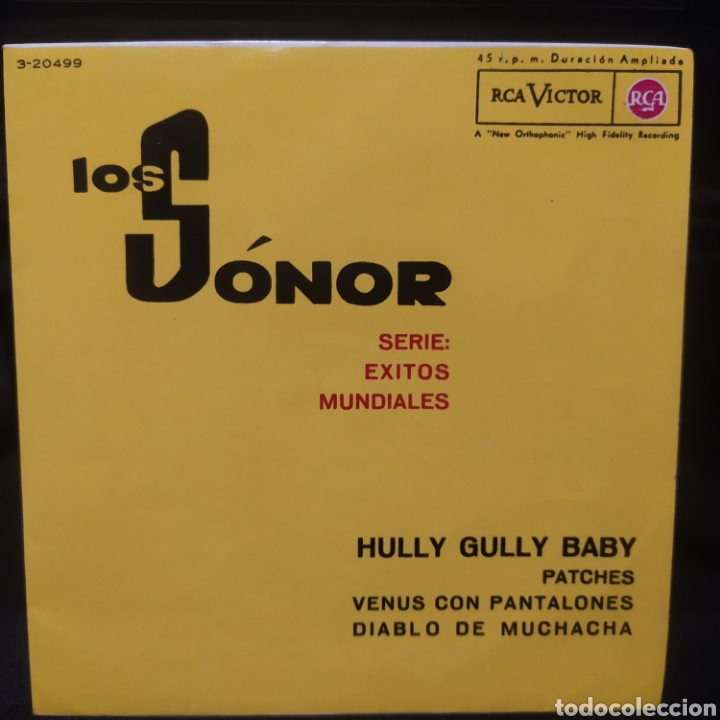 Discos de vinilo: Los Sonor - Serie: Exitos Mundiales 1962 - Foto 1