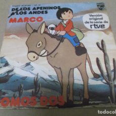 Discos de vinilo: MARCO (SERIE TVE) (SN) DE LOS APENINOS A LOS ANDES AÑO – 1977