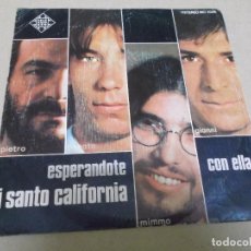 Discos de vinilo: I SANTO CALIFORNIA (SN) ESPERANDOTE AÑO – 1981