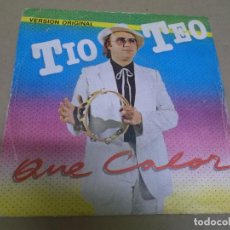 Discos de vinilo: TIO TEO (SN) QUE CALOR (CHE CALOR) AÑO – 1983
