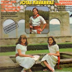 Discos de vinilo: JOTAS NAVARRAS - HERMANOS ITOIZ MORENO / LP NEVADA DE 1979 / BUEN ESTADO RF-11930. Lote 314856953