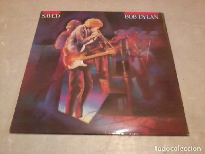 Discos de vinilo: Bob Dylan LP Saved Esp.1986 CBS 32742 - Foto 1