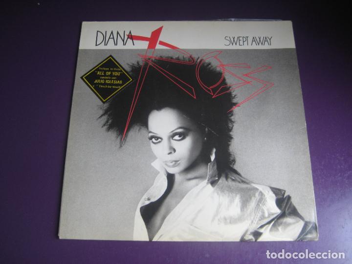 diana ross – swept away - lp emi capitol 1984 - - Buy LP vinyl records of  Funk