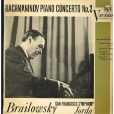 Discos de vinilo: RACHMANINOV - PIANO CONCERTO Nº 2 - ALEXANDER BRAILOWSKY - LP 1963. Lote 314867603