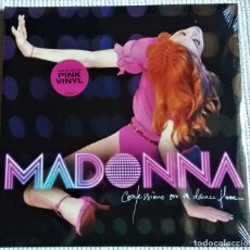 Discos de vinilo: MADONNA ” CONFESSIONS ON A DANCE FLOOR ” 2 LP PINK VINYL GATEFOLD 2006 EU SEALED. Lote 314869028