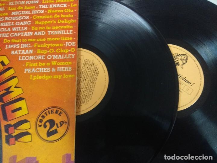 Discos de vinilo: GIGANTISIMO/MONDRAGON-DR.HOOK-KNACK-STATUS QUO/VINILO DOBLE. - Foto 3
