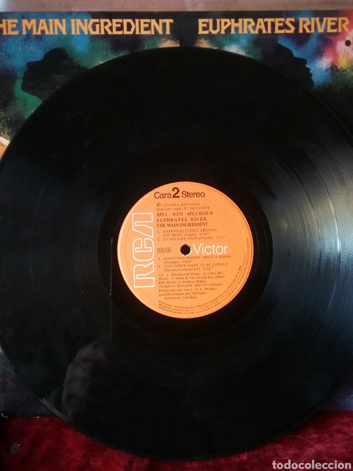 Discos de vinilo: The MAIN INGREDIENT 1975 Copia Spain RCA - Foto 5