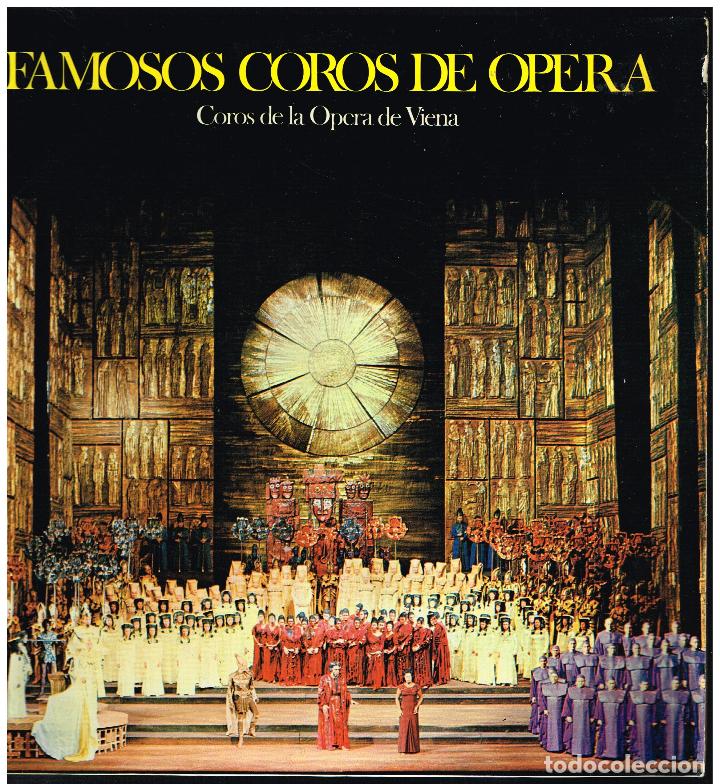 Vinyl records: FAMOSOS COROS DE OPERA - DOBLE LP 1979 - PORTADA DOBLE