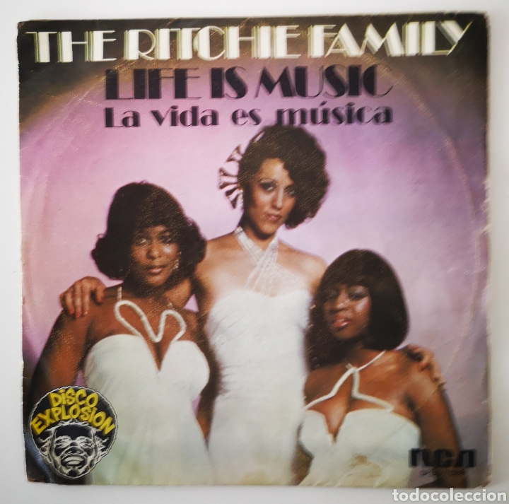 Discos de vinilo: RITCHIE FAMILY - LIFE IS MUSIC - Foto 1