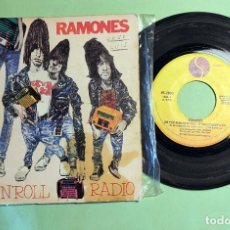 Discos de vinilo: SINGLE RAMONES DO YOU REMEMBER ROCK N´ROLL RADIO 1990 . AZ. Lote 314893078