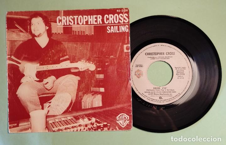 Discos de vinilo: SINGLE CRISTOPHER CROSS . SALING . 1981 . AZ - Foto 1