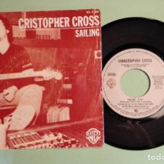 Discos de vinilo: SINGLE CRISTOPHER CROSS . SALING . 1981 . AZ. Lote 314893518