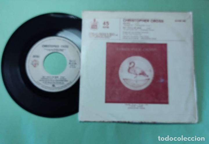 Discos de vinilo: SINGLE CRISTOPHER CROSS . SALING . 1981 . AZ - Foto 2