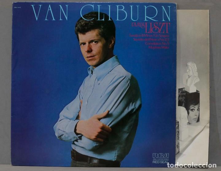 Discos de vinilo: LP. Van Cliburn Plays Liszt - Foto 1