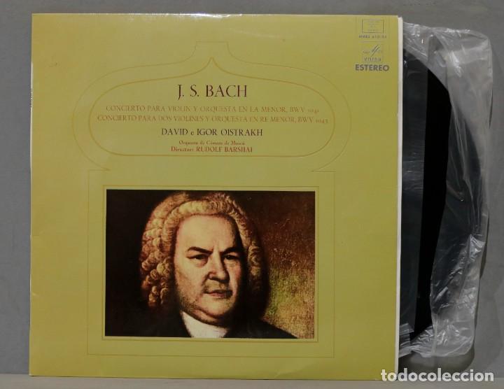 Discos de vinilo: LP. BWV 1041, BWV 1043. BACH. BARSHAI - Foto 1
