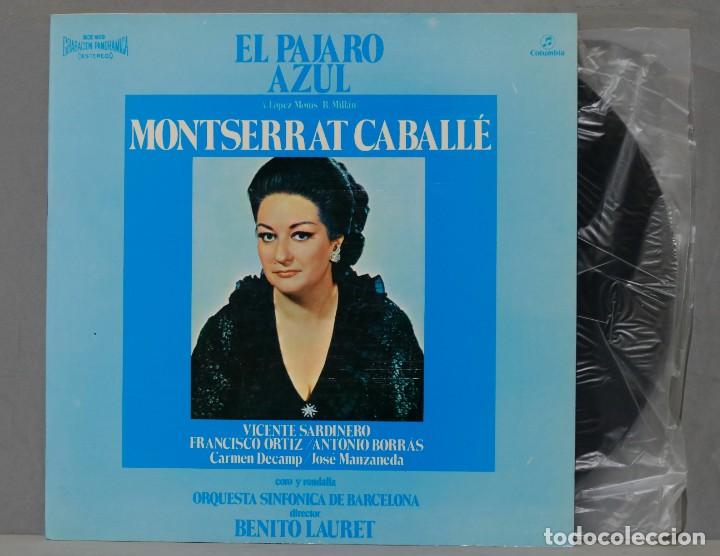 Dischi in vinile: LP. MOTSERRAT CABALLE. EL PAJARO AZUL. LAURET