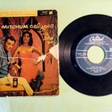Discos de vinilo: SINGLE ROBERT MICHUM . CALYSO . EP 4 . MADE IN USA . CANCIONES. AZ. Lote 314935358