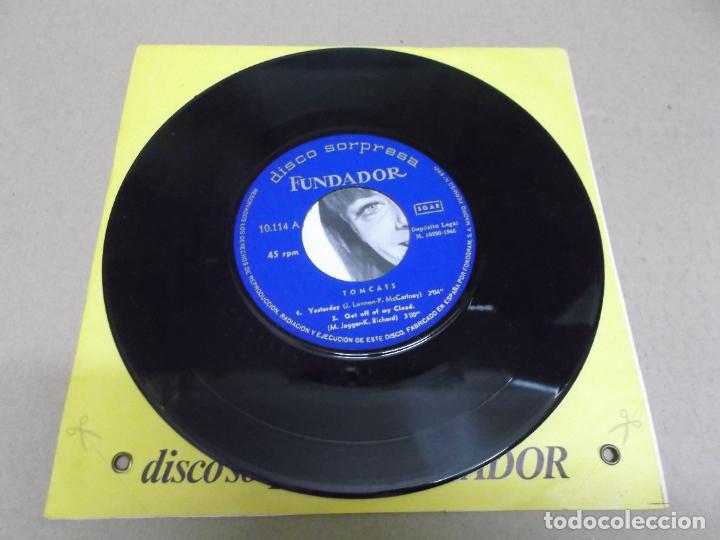 Discos de vinilo: TOMCATS (EP) YESTERDAY A&Ntilde;O &ndash; 1966 &ndash; DISCOS FUNDADOR - Foto 1
