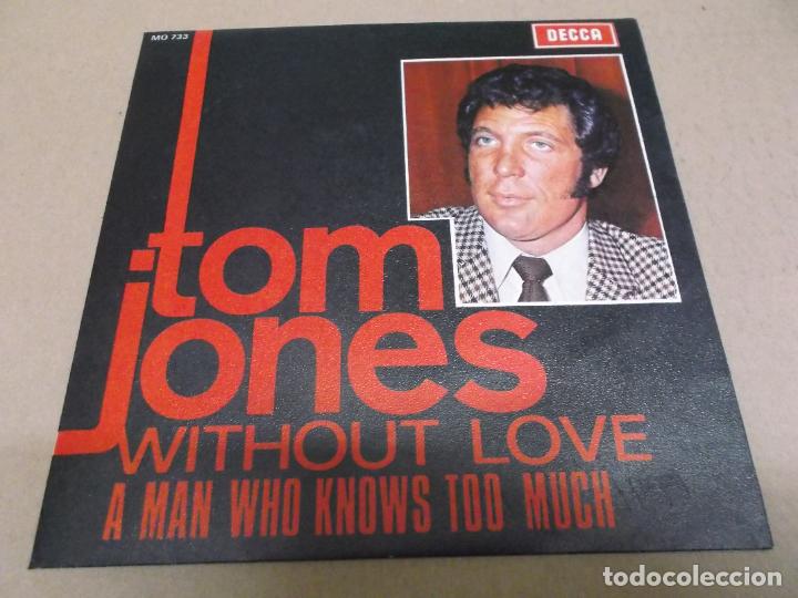 Discos de vinilo: TOM JONES (SN) WITHOUT LOVE A&Ntilde;O &ndash; 1969 - Foto 1