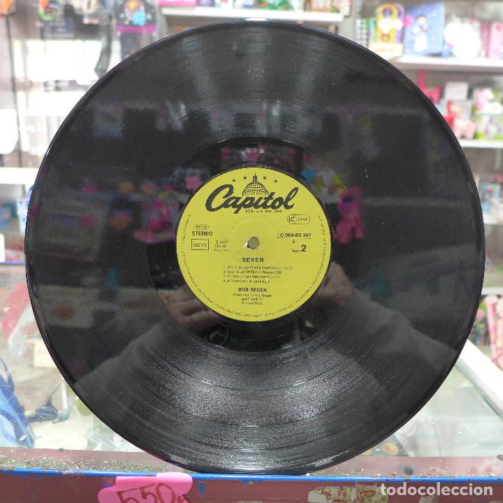 Discos de vinilo: BOB SEGER - SEVEN - EDICION ALEMANA DE 1977 - Foto 8