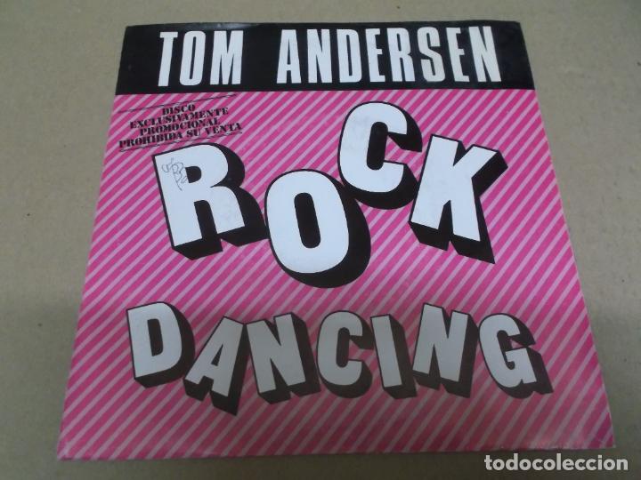 Discos de vinilo: TOM ANDERSEN (SN) ROCK DANCING A&Ntilde;O &ndash; 1985 - PROMOCIONAL - Foto 1