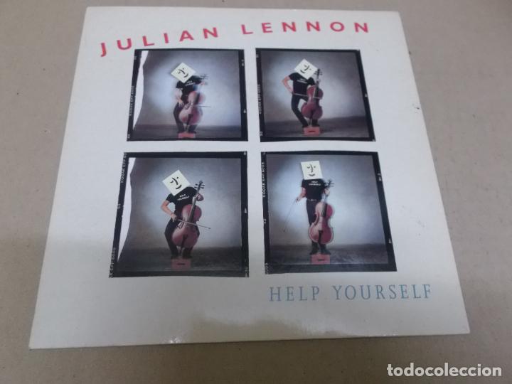 Discos de vinilo: JULIAN LENNON (SN) HELP YOURSELF A&Ntilde;O &ndash; 1991 - Foto 1